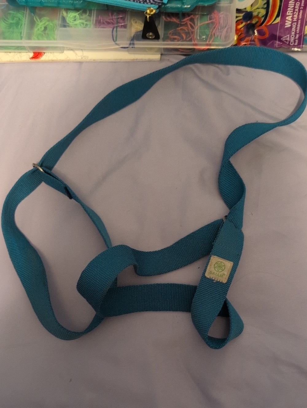 GAIAM Teal Strap with Branded Patch